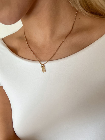 Initial Necklace - Gold