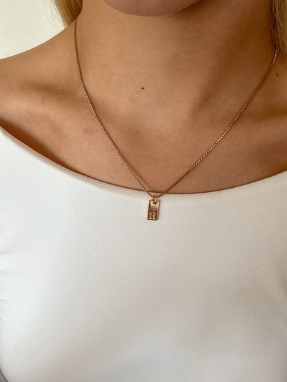 Initial Necklace - Gold