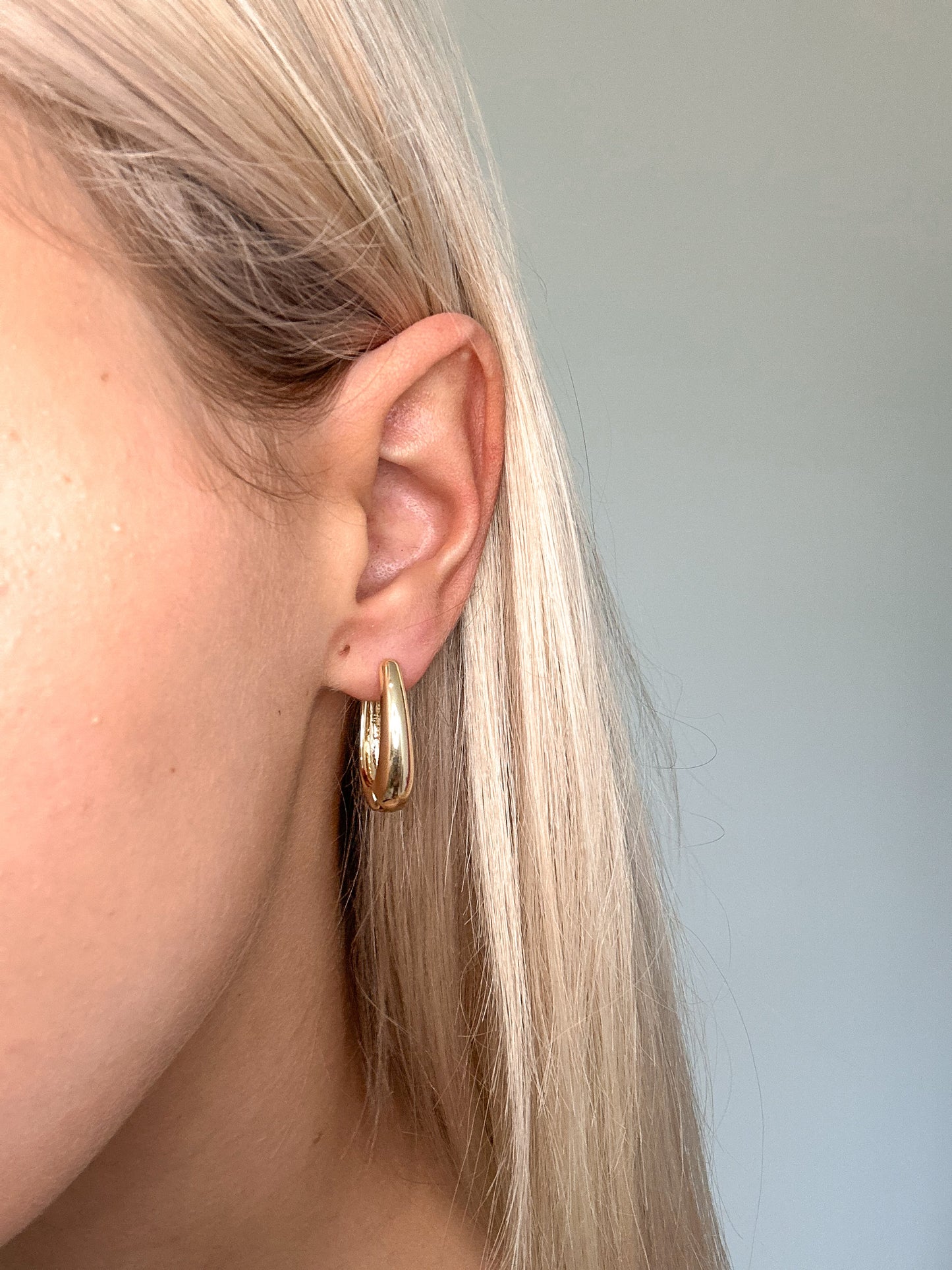 Staple Gold Hoops